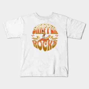 Snapper Rocks, Queensland Australia Distressed Vintage Graphic Kids T-Shirt